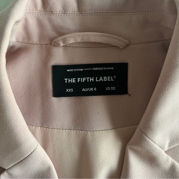 The Fifth Label Oversized Cinched Pink Blazer - Picture 2 of 9